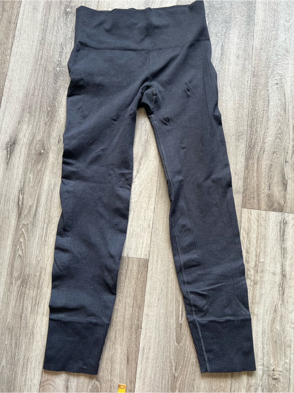 Lululemon Ebb to Street Tight Womens 4 Black Good Seamless High Rise Leggings - Picture 2 of 5